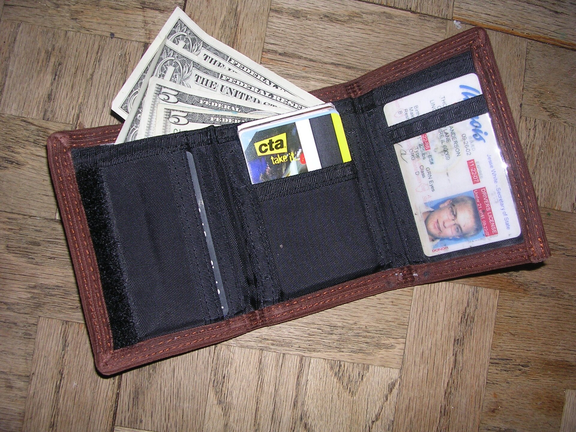 Leather wallet